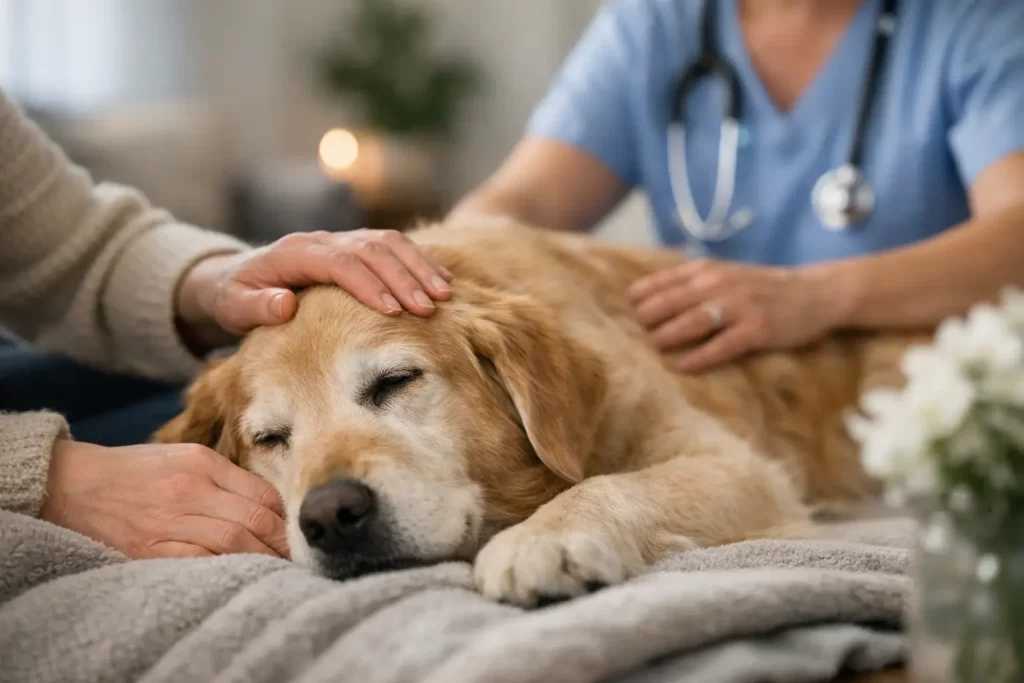At Home Pet Euthanasia Melbourne for a Gentle Goodbye