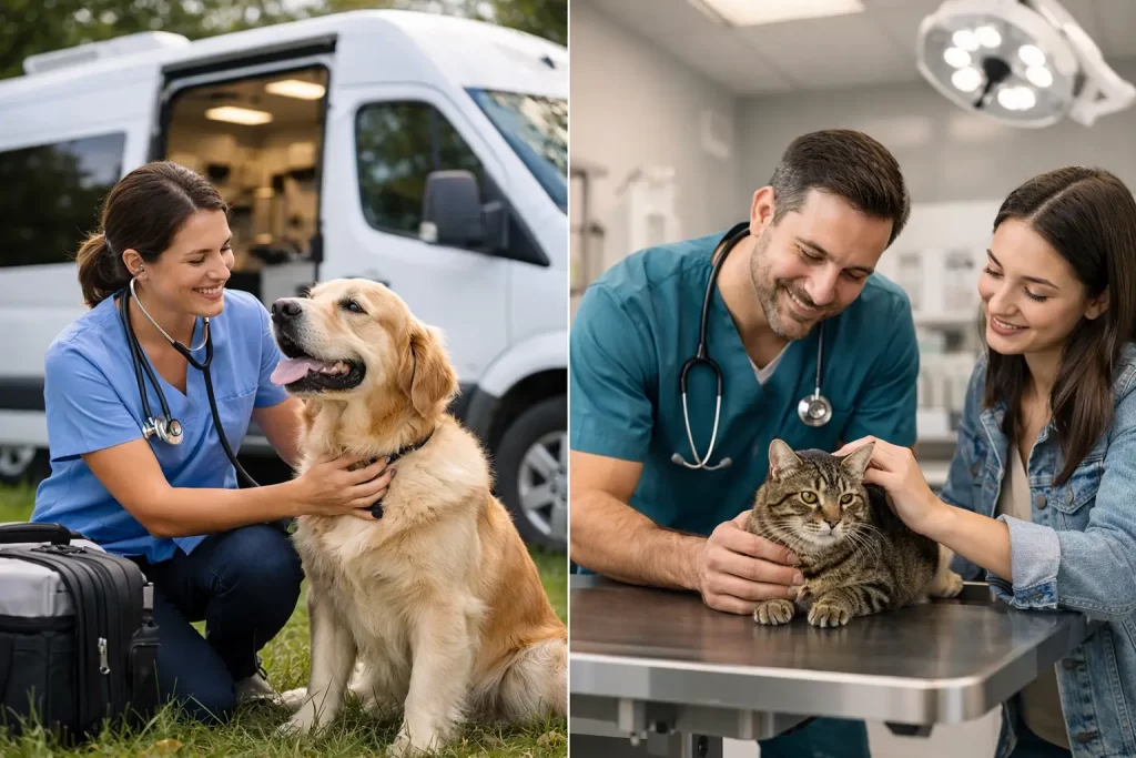 Mobile Vet Versus Clinic: Which Care Fits Your Pet?